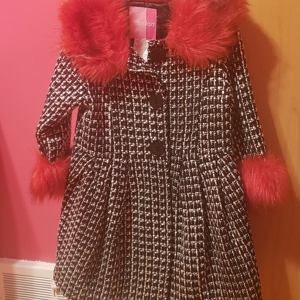 Twill Little girls coat